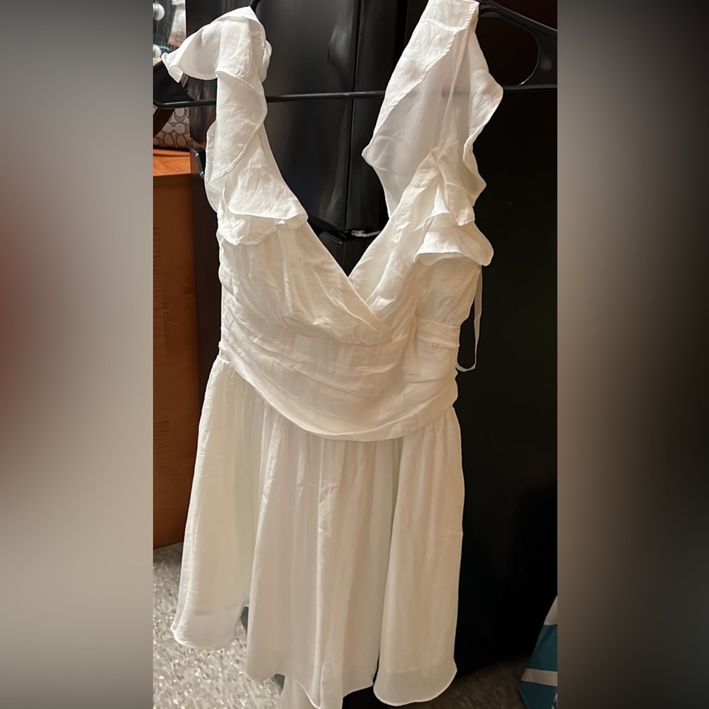 White dress from Sage and Paige